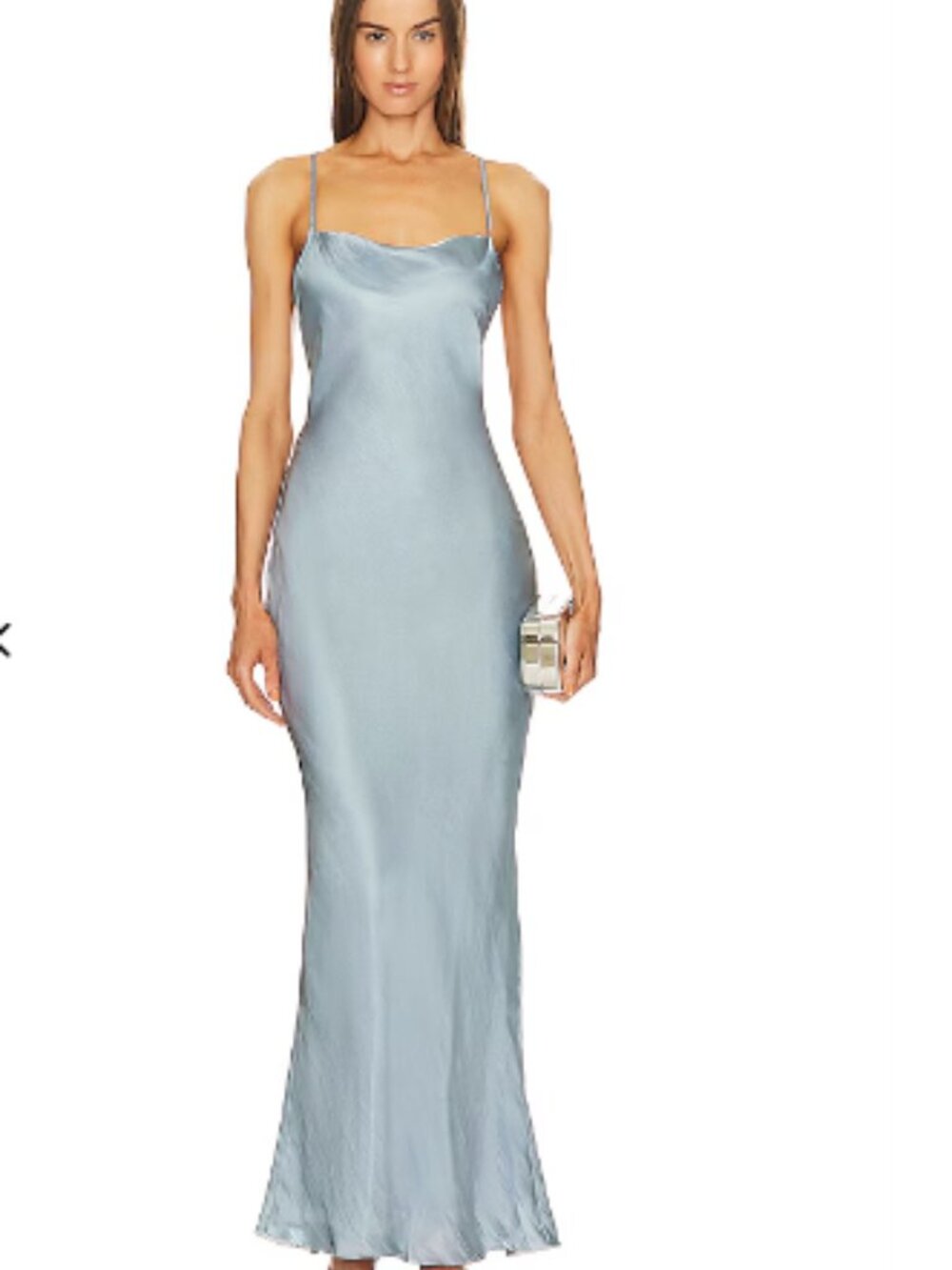 BEC + BRIDGE Indra Maxi Dress in Steel Blue